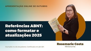 Referências ABNT: como formatar e atualizações 2025