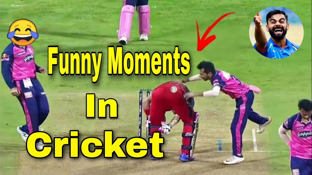 Top 5 funny Moments In Cricket History || Cricket Funny Moments ...