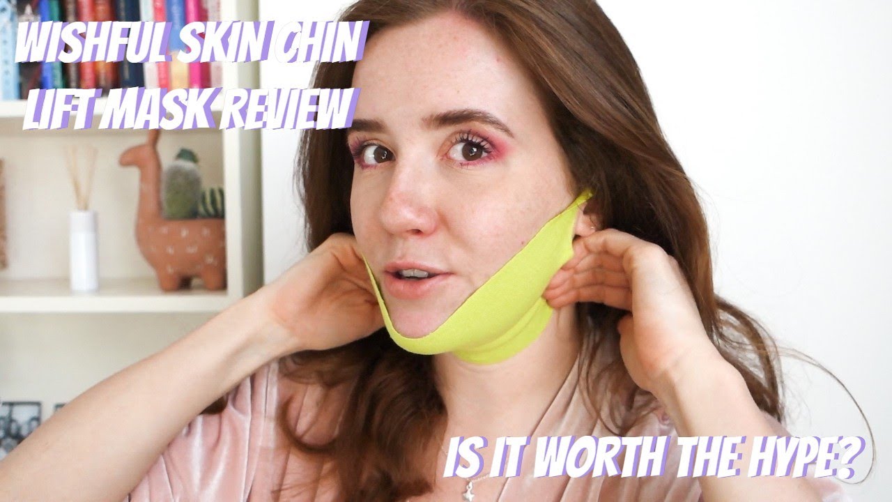 Testing Out The Wishful Skin Chin Lift Sculpting Mask Does It Really
