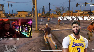 TEEGRIZZLEY AND ANTHONY DAVIS GO ON DEMON TIME AGAISNT RIVAL GANG!! GTA GRIZZLEY WORLD RP