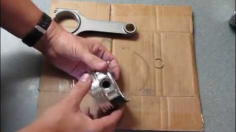 Installing wrist pin C clip wire locks