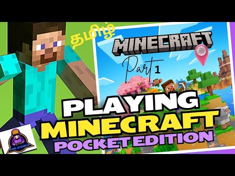 Minecraft pocket edition Gameplay in தமிழ் | tamil gameplay| gameplay ...
