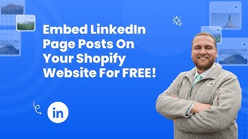 How to embed LinkedIn page posts on Shopify? #embed #linkedin #posts #shopify