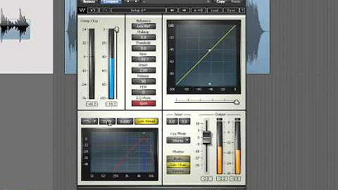 Mastering Audio in Logic - De-essing Vocals with Waves C1 Compressor
