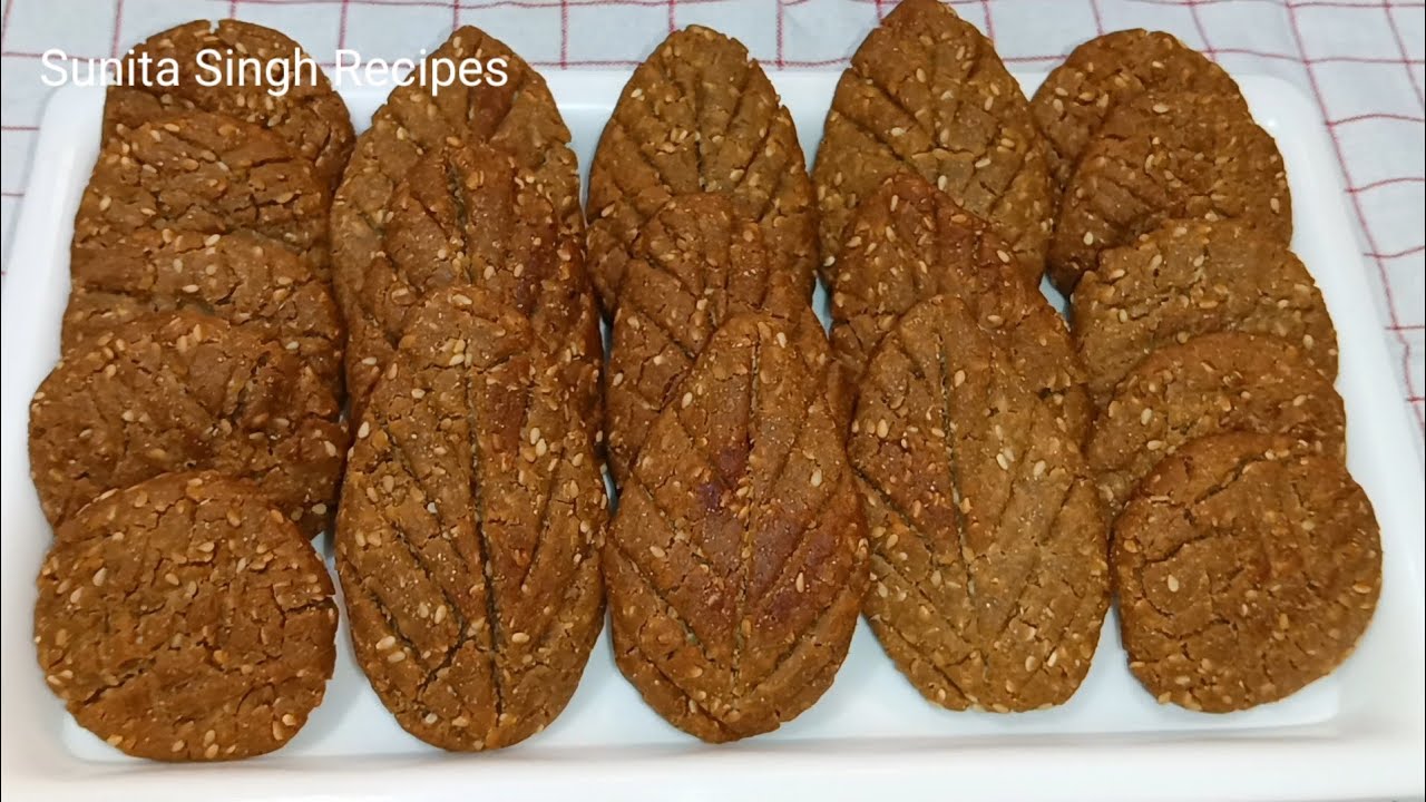 बाजरे की कुकीज़ बाजरा तिल टिक्की | Gud Bajra Tikki | Pearl Millet Cookies | Rajasthani Millet Recipe