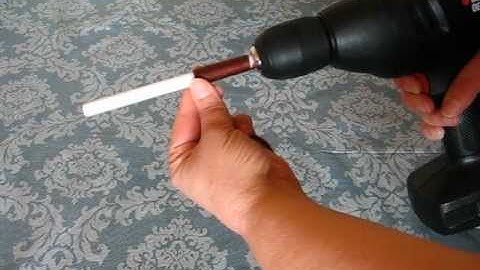 Winding a Bobbin with an Electric Drill