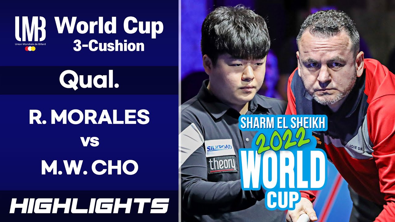 Qual. - 로빈슨 모랄레스 Robinson MORALES vs 조명우 CHO Myung Woo. H/L