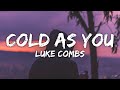 Luke Combs Cold As You Lyrics mp3