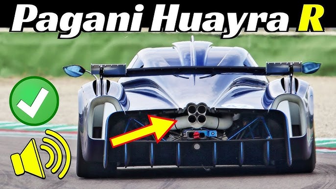 x7 Pagani Huayra R - Flat Out, Pure Sound, Start Up, Details and more!! 