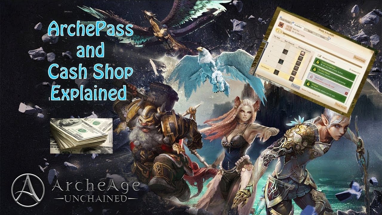 Archeage Unchained: ArchePass and Cash Shop Explained | PTS