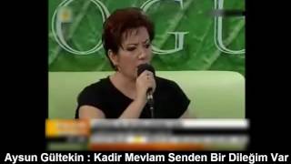 AYSUN GÜLTEKİN : KADİR MEVLAM SENDEN BİR DİLEĞİM VAR Resimi