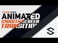 After Effects Tutorial: Animated Smooth Stream Transitions