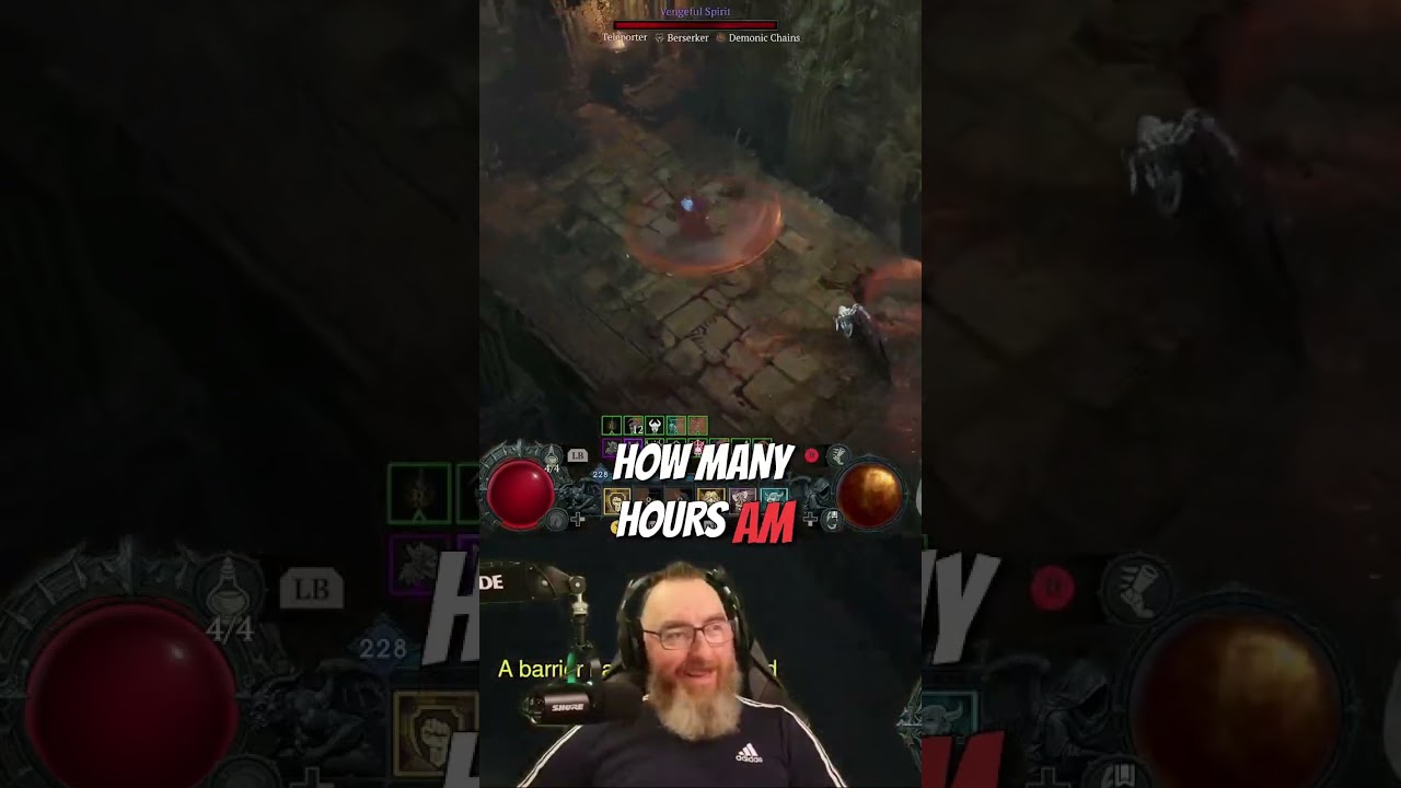 This dude makes a new build EVERY day! #diabloiv  #shorts