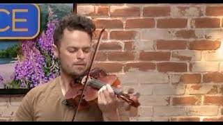 Video thumbnail of ""Despacito" Violin Cover on Live TV (with loop pedal) | Rob Landes"