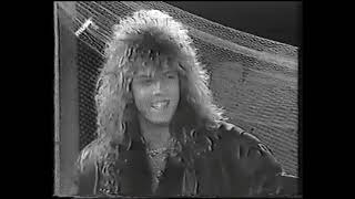 Joey Tempest Interview Musicbox 1986