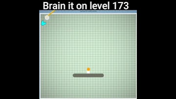 Brain it on level 173 / MAKE THE BALL TOUCH THE CEILING #shorts #gaming #total_t_gaming