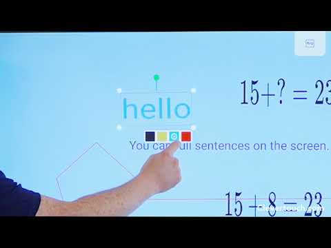 Clevertouch | IMPACT Plus -  Interactive Display Overview