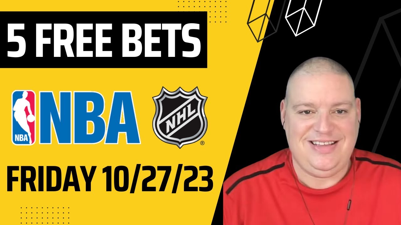 Friday 5 Free Betting Picks & Predictions 10/27/23 l Picks & Parlays YouTube