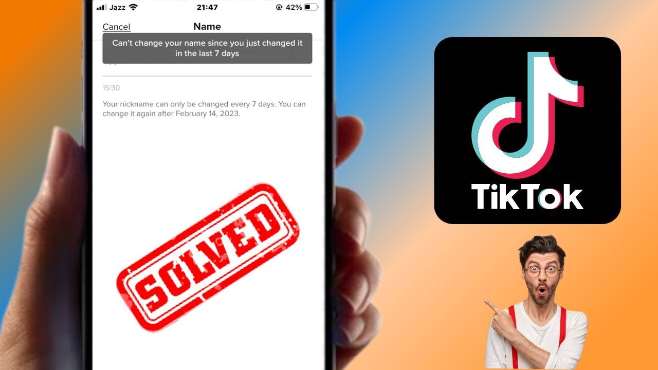 How to Change Name on TikTok Before 7 Days  Change Name on TikTok Without Waiting 7 Days  2023