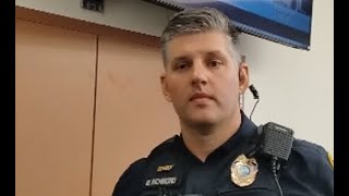 COP = Stooge for Mayor NOT Public Servant =  False Arrest
