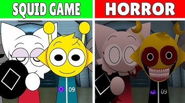 Incredibox Sprunki Pyramixed Squid Game - Normal vs Horror Version (NEW MOD)