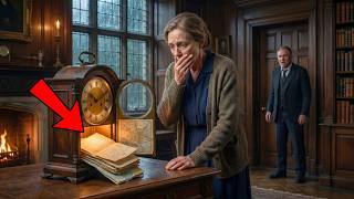 They Gave the Loyal Housekeeper a Broken Clock. Clockmaker's Note Inside Cost the Family Everything