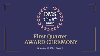 Marcellus CS Driver School -  First Marking Period Awards 2024-25 - 7th and 8th Grades