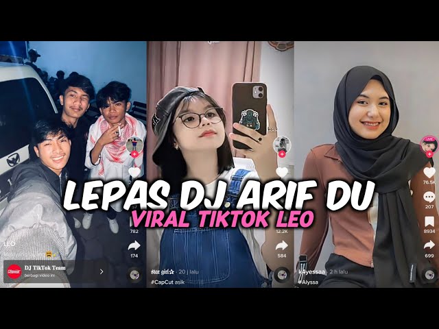 DJ PIKIRAN KU LEPAS MELAYANG LAYANG DJ ARIF DU‼️DJ LEPAS DJ ARIF DU VIRAL TIKTOK 2023 class=