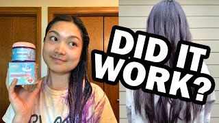 TRYING INSERT NAME HERE COLOR & REVIEW | DYING MY VIRGIN HAIR