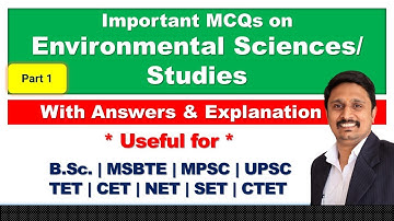 Environmental Studies mcqs | multiple choice questions with answer set 1