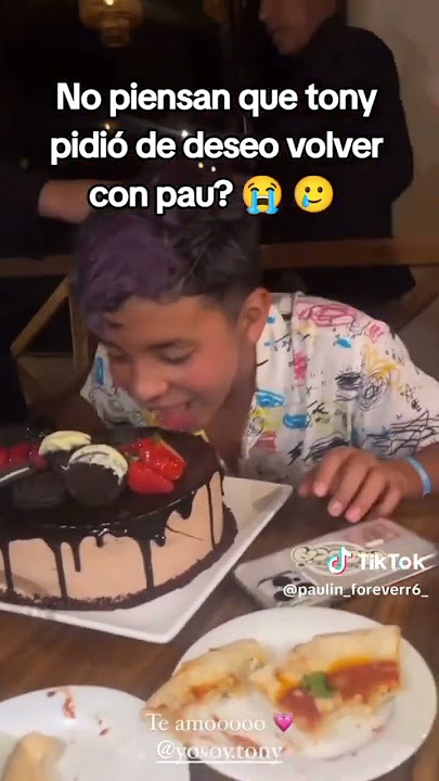 NO PIENSAN QUE TONY PIDIÓ DE DESEO VOLVER CON PAU ? 😭🥲