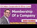 CA Inter Corporate and Other Laws Membership Of Company