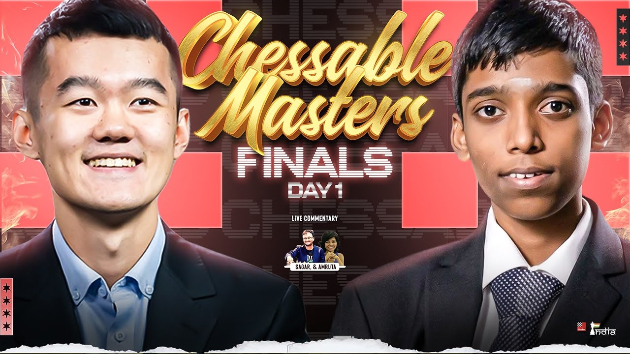 Chessable Masters final: Ding Liren seizes advantage against