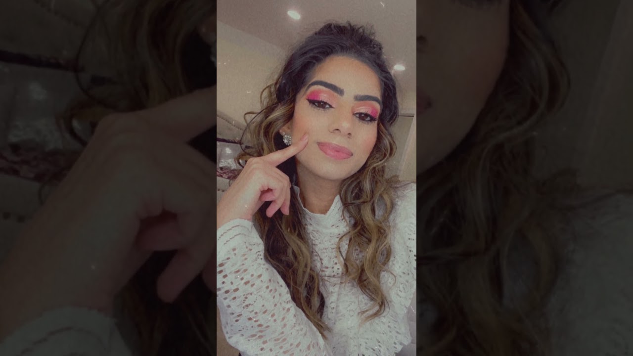 Valentine’s Day eye look