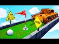 Can You WIN From A TANK?! (Golf It)