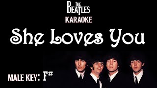 She Loves You (Karaoke) The Beatles/ Male key F#