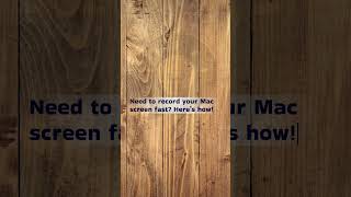 Capture Mac Screen tip
