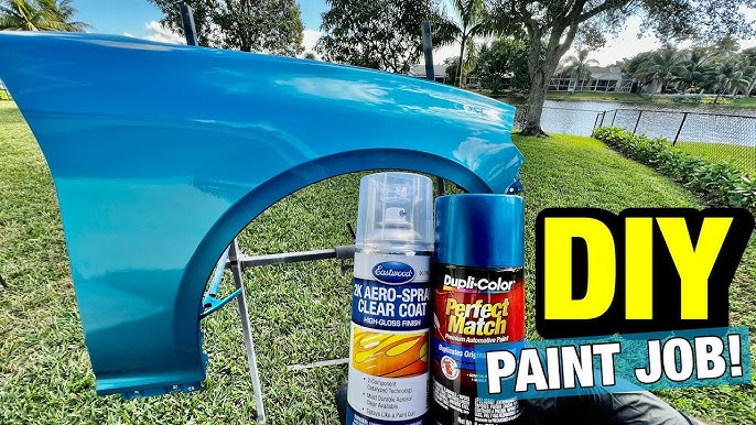 How to clear coat better with spray cans 
