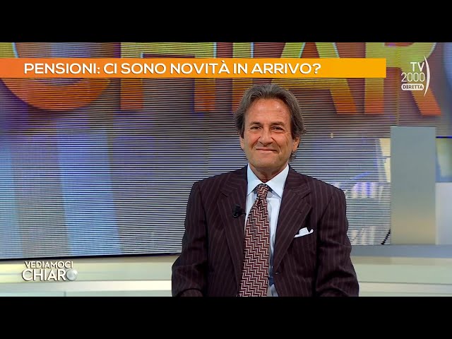 Fabio Fortuna a VEDIAMOCI CHIARO   PENSIONI  di TV2000 del 15 04 2024 ore 10 30