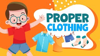 Proper Clothing | Get Dressed | This is the Way We Get Dressed | ESL | Science for Kids