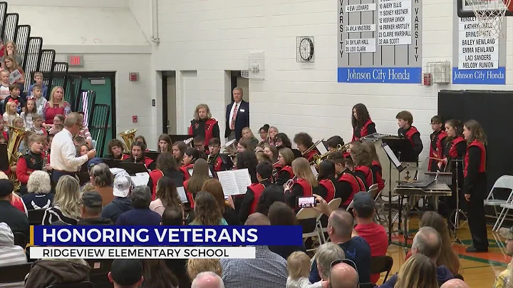Veterans honored at Ridgeview Elementary celebration