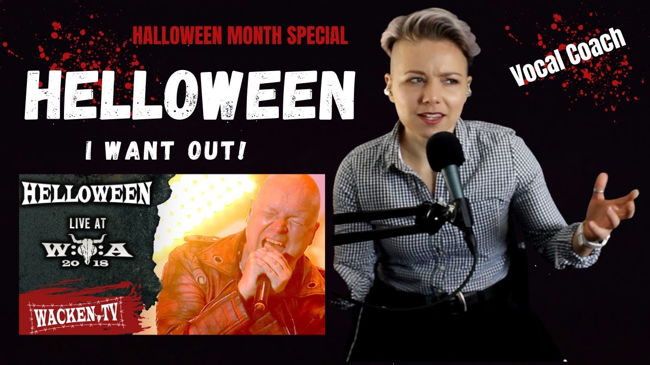 Helloween - I Want Out- New Zealand Vocal Coach Analysis and Reaction