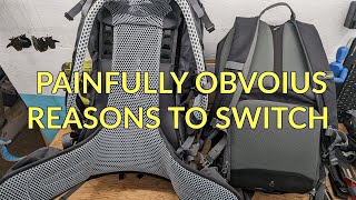 Why I Stopped Using Photography Backpacks. Osprey Stratos 34 Hiking Pack