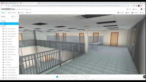 Revit 2023 Commercial project Autodesk viewer