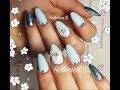 VIDEO CHIACCHIERECCIO: LIGHT BLUE SPRING NAIL ART