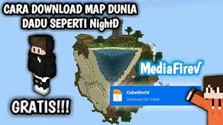 CARA DOWNLOAD MAP DUNIA DADU/CUBEWORLD SEPERTI YANG DIMAINKAN NightD