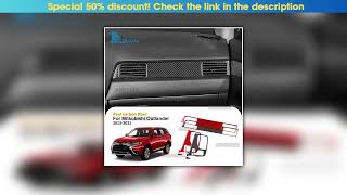 Best Real Soft Carbon Fiber Sticker For Mitsubishi Outlander 2013-2019 2020 2021 LHD RHD Drive's Pa screenshot 2