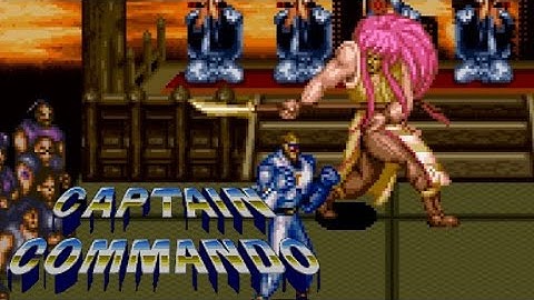 ゲーム記録映像：【SFC】キャプテンコマンドー