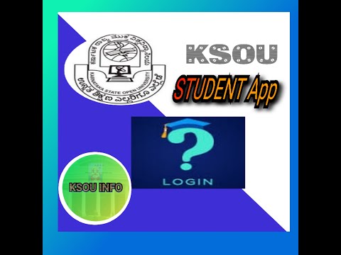 KSOU Student App Log in Process?ಲಾಗಿನ್ ಮಾಡುವುದು ಹೇಗೆ KSOU INFO 720P