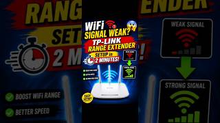 TP-Link WiFi Range Extender Setup | Boost WiFi Signal & Increase Range 🚀
